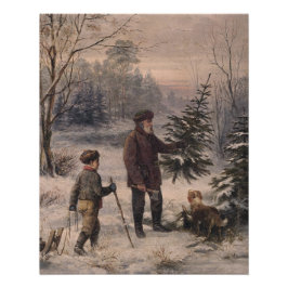 Vorweihnacht | Fクルーガー| ドイツのクリスマス ポスター