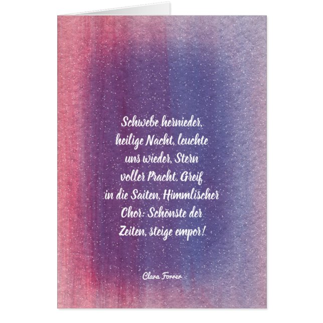 Vorweihnachtlich (正面)