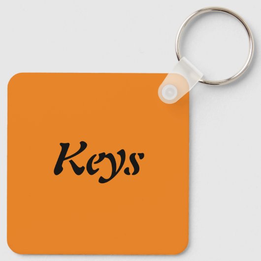 Vos, Fox, PIxel Art, pixelart sleutelhanger  キーホルダー (裏面)