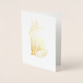 Vos pixelart, Fox, Pixel Art  箔カード (正面)