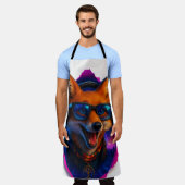 Vos Schort – Modern en Creatief Design エプロン (着用した状態)