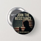 Vostok Directive "Join the Resistance" Button 缶バッジ (正面&裏面)