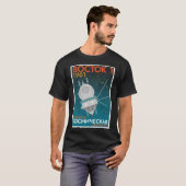 Vostok I.ソ連宇宙プログラムレトロロシアの(Vers) Tシャツ (正面フル)