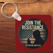 Vostok JOIN THE RESISTANCE keychain キーホルダー (正面)