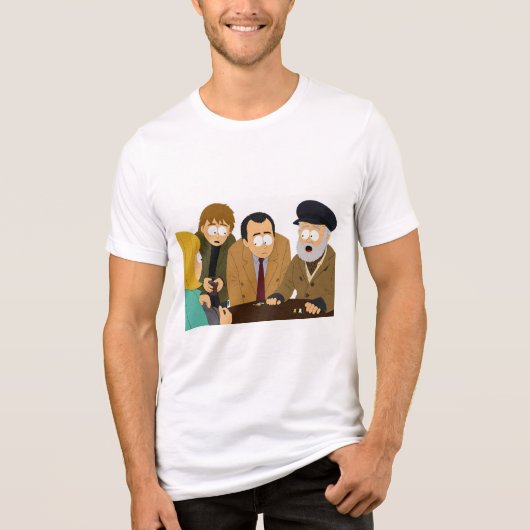 "Vot Ist Your Name" トライブレンドTシャツ (正面)