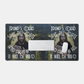Vot Political Patriotic Trump Republican Party デスクマット (キーボード&マウス)