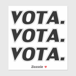 Votaの黒人政スペインの治モダン票 シール
