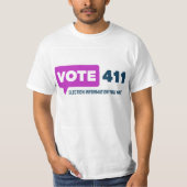VOTE411メンズスタイルTシャツ Tシャツ (正面)