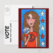 VOTE – アメリカのポストカード ポストカード (正面/裏面)