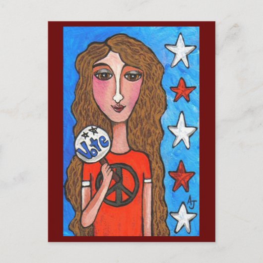 VOTE – アメリカのポストカード ポストカード (正面)