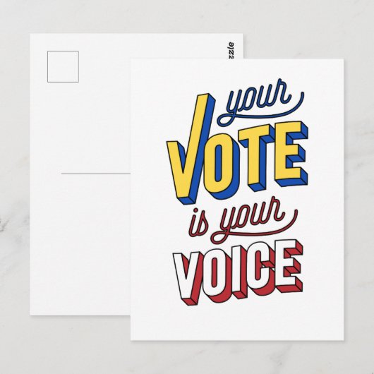Vote ポストカード (正面/裏面)