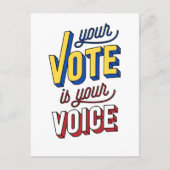 Vote ポストカード (正面)