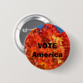 VOTE Americaボタン選挙政治カスタム 缶バッジ (正面&裏面)