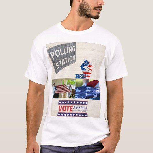 Vote America アレキサンダー・ハミルトン 連邦主義者 第72篇 Tシャツ (正面)