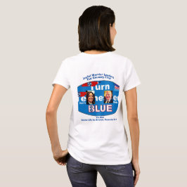 Vote Blue Harris Walz Tシャツ