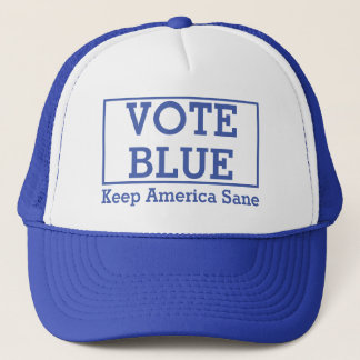 Vote Blue: Keep America Sane T-Shirt キャップ