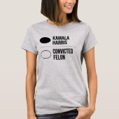 Vote Blue No Matter Kamala Harris 2024 Tシャツ (正面)