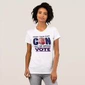 Vote Blue Resist 2024選挙大統領のTシャツ Tシャツ (正面フル)