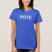 Vote Blue Tシャツ (正面)