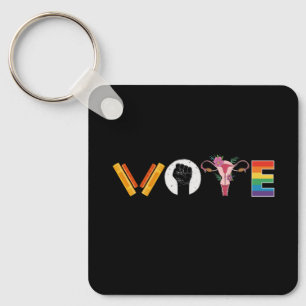 VOTE Books 子宮 LGBT サポート キーホルダー