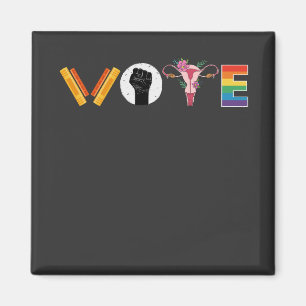 VOTE Books 子宮 LGBT サポート マグネット
