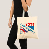 Vote Democratic Budget Tote トートバッグ (正面(商品))