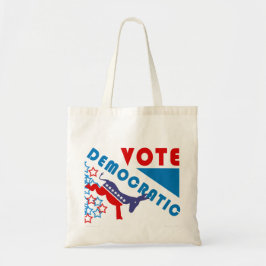 Vote Democratic Budget Tote トートバッグ