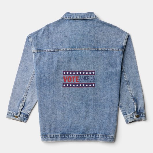 Vote Denim, Jacket (Jean Jacket), Denim デニムジャケット (裏面)