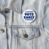 Vote Early Button 缶バッジ (インサイチュ)