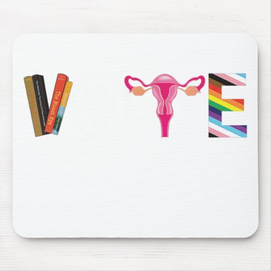 Vote Equality Progressステッカー マウスパッド (正面)