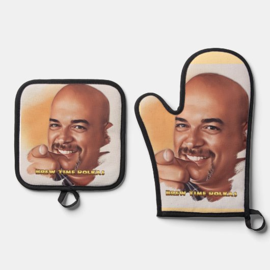 Vote for BrewsterJ. Oven Mitt & Pot Holder Set 鍋つかみ&鍋敷きセット (正面)
