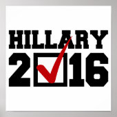 VOTE FOR HILLARY 2016.png ポスター (正面)