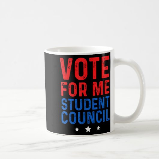 Vote For Me Student Council コーヒーマグカップ (右)