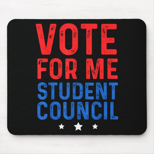 Vote For Me Student Council  マウスパッド (正面)