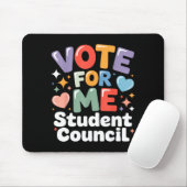 Vote For Me Student Council Vibes School Election  マウスパッド (マウス)