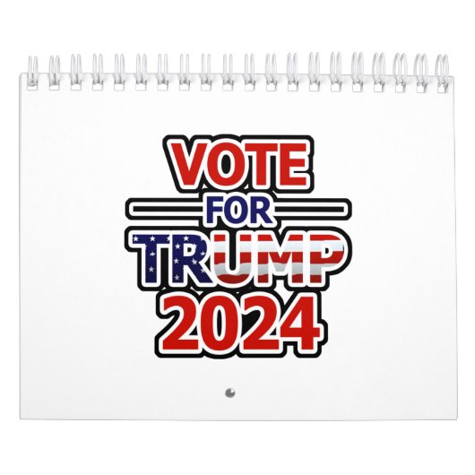 Vote for Trump 2024 カレンダー (カバー)
