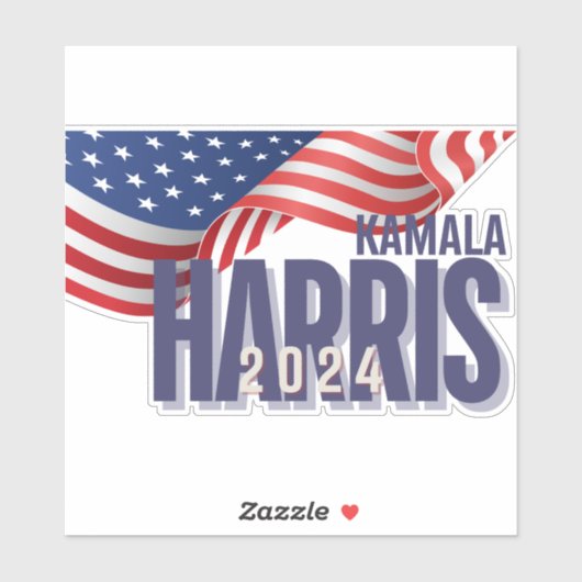 Vote Harris Election 2024車 シール (シート)