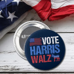 Vote Harris Walz民主党議員ドンキーアメリカ国旗 缶バッジ<br><div class="desc">アメリカ国旗と民主党議員のロバを赤、白、青でHarris Walzボタンを投票する。2024年の選挙の愛国的なデザインで、民主的パーティー候補として大統領と副大統領に就任するカマラ・ハリスクールとティム・ウォルズ。</div>