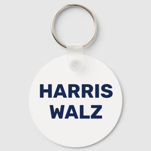 Vote Harris Walz 2024 キーホルダー (正面)