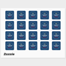 Vote Harris Walz 2024 Square Campaign Stickers スクエアシール