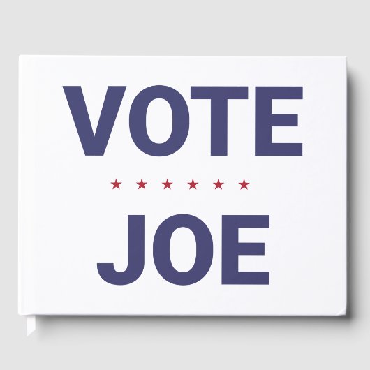 Vote Joe（2020年米国選挙） ゲストブック (正面)