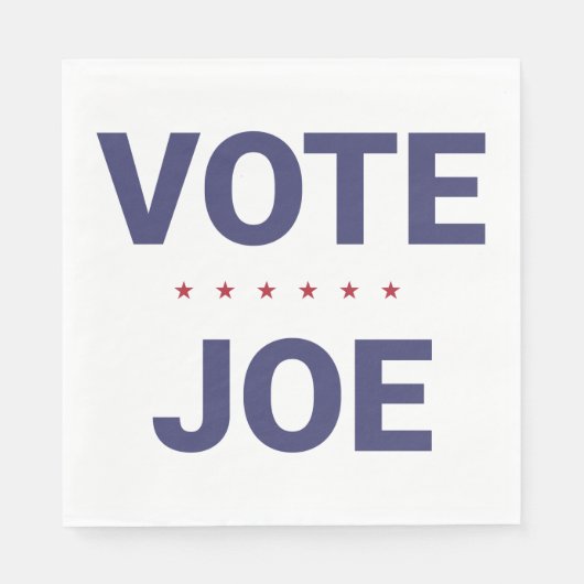 Vote Joe（2020年米国選挙） スタンダードランチョンナプキン (正面)