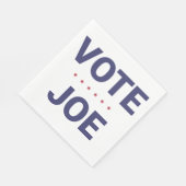 Vote Joe（2020年米国選挙） スタンダードランチョンナプキン (角)