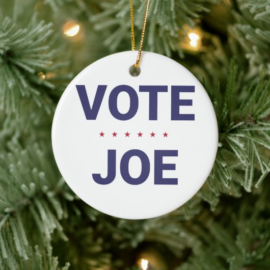 Vote Joe(2020年米国選挙) セラミックオーナメント (ツリー)