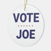Vote Joe(2020年米国選挙) セラミックオーナメント (左)