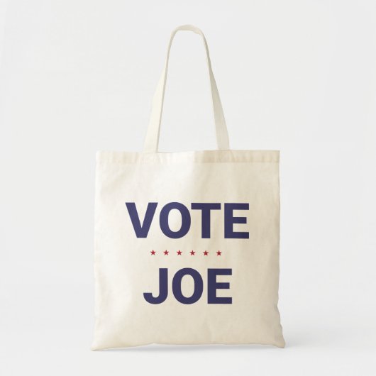 Vote Joe（2020年米国選挙） トートバッグ (正面)