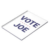 Vote Joe（2020年米国選挙） ノートブック (左側)