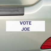 Vote Joe(2020年米国選挙) バンパーステッカー (車上)