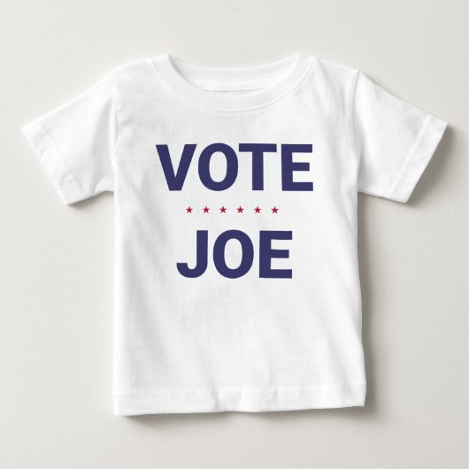 Vote Joe(2020年米国選挙) ベビーTシャツ (正面)