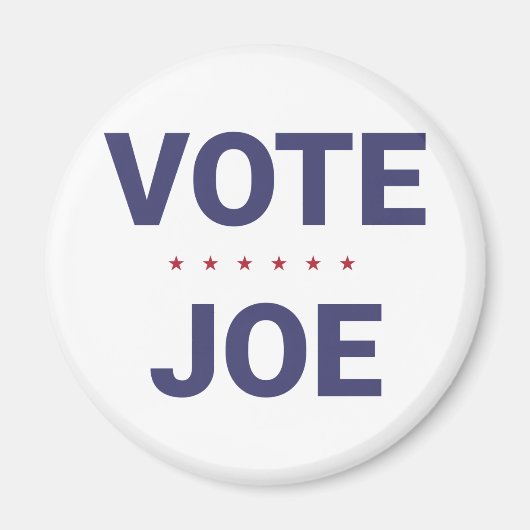 Vote Joe（2020年米国選挙） マグネット (正面)